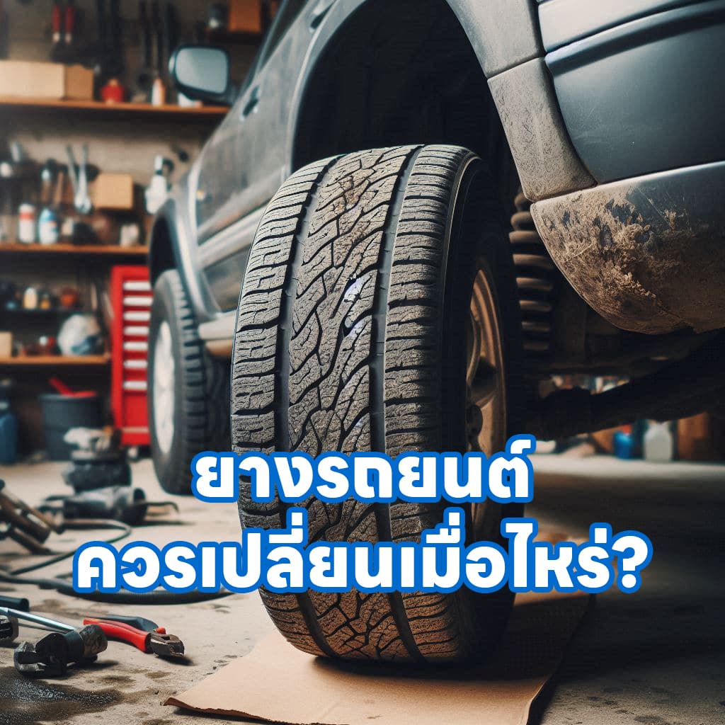 ยางรถควรเปลี่ยนเมื่อไหร่