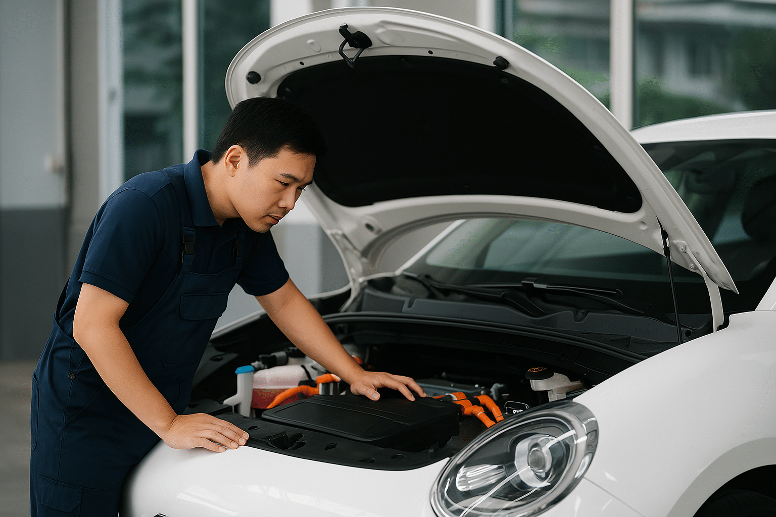 ล้างแอร์รถยนต์ไฟฟ้า